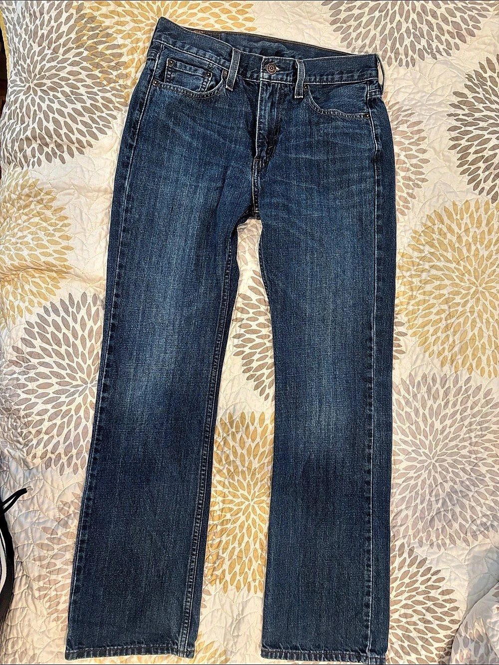 Levi's 505 Regular Fit Straight Leg Jeans Waist 30 length 32 Blue